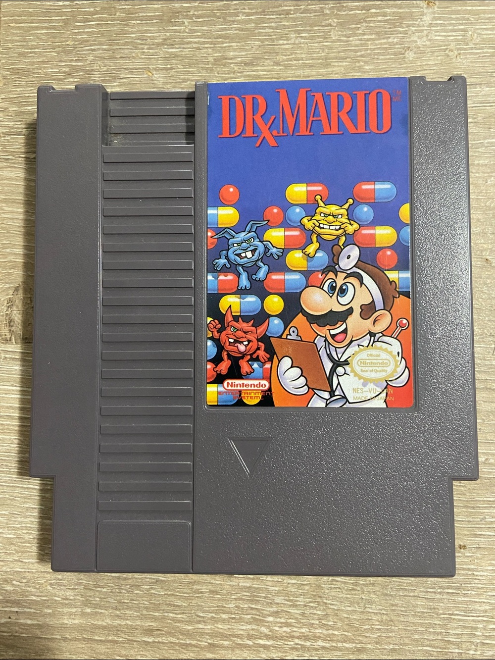 Dr. Mario (Nintendo Entertainment System, 1990) NES Authentic Game